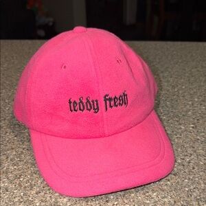 Teddy fresh fuzzy soft baseball hat